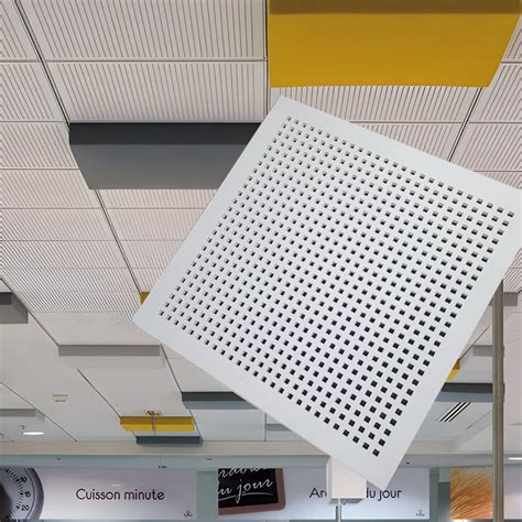 600X600 White Acoustic Perforated Gypsum Ceiling Tiles 2022 - Gypsum Ceiling and Gypsum Ceiling ...