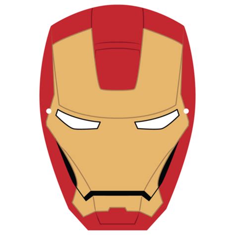 Ironman Mask Template | Free Printable Papercraft Templates