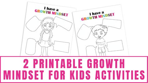 2 Printable Growth Mindset for Kids Activities | LaptrinhX / News