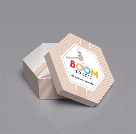 Cake packaging design on Behance