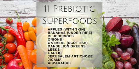 11 Natural Prebiotic Superfoods