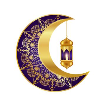 3d Lantern Crescent Moon Hanging Star Ramadan Eid Design Elements Vector, Eid, Mubarak, Ramadan ...