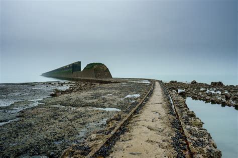 Beach near Boulogne,, France