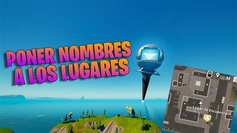 COMO PONER NOMBRES DE CIUDADES EN FORTNITE MODO CREATIVO - YouTube