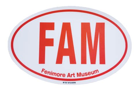 Fenimore Art Museum Vinyl Sticker - Fenimore Art Museum