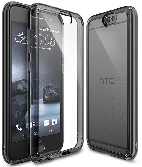 Case for HTC One A9, PureGear SlimShell [Black/Clear] Cover for HTC One ...