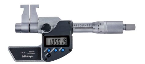 Mitutoyo Digital Inside Micrometer, Caliper Type, 1-2" / 25-50mm, 345-351-30 | Measurement Supply