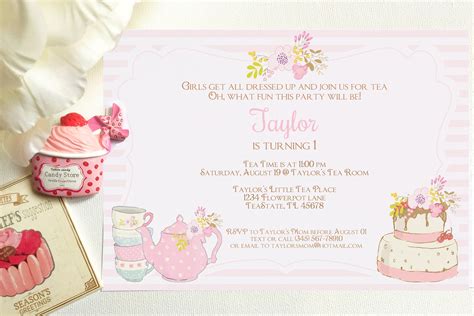 Tea Party Invitation - 21+ Examples, How to Create, Tips