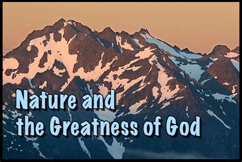 Blog Post: Creation and the Greatness of God - The Visual Bible Verse of the Day