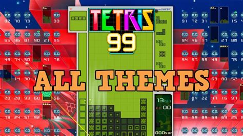 Tetris 99 - All Themes - YouTube