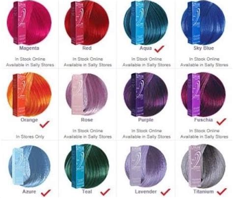 ion color brilliance chart semi permanent - Vannessa Barrows