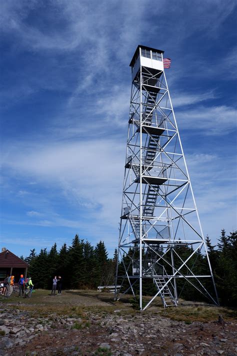 Volunteers from the Catskill Center’s Catskill Fire Tower Project ...