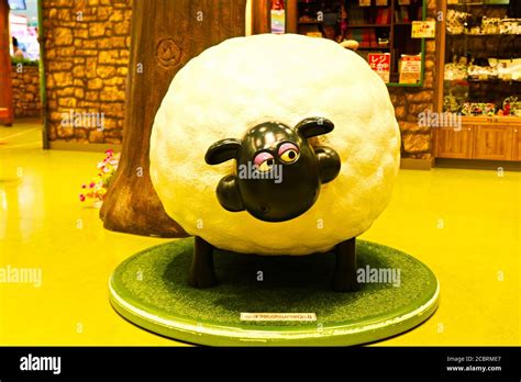 Shirley the Sheep figure from Shaun the Sheep at Expocity,Osaka.JAPAN Stock Photo - Alamy