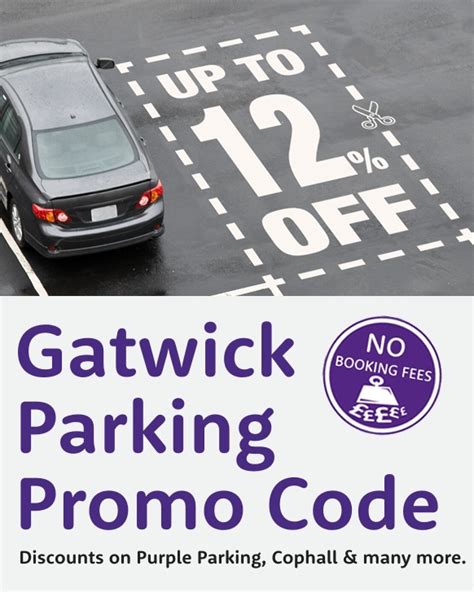 Gatwick Parking Promo Code | August code = PROMO24