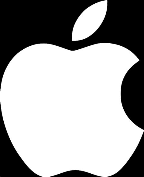 Apple Logo Black Vector