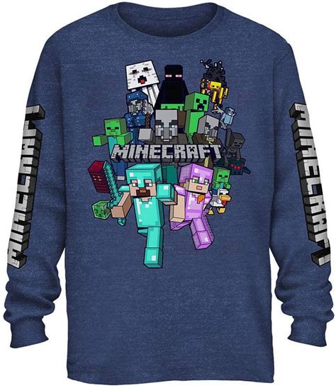 Cool Minecraft Graphic T-Shirt for Boys