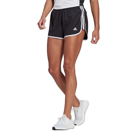 adidas Womens Marathon 20 Running Shorts Black S | Rebel Sport