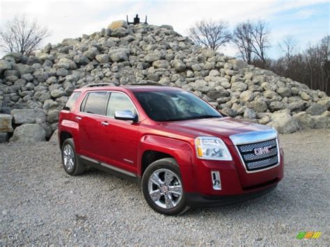 2015 Crystal Red Tintcoat GMC Terrain SLT AWD #99929632 | GTCarLot.com - Car Color Galleries