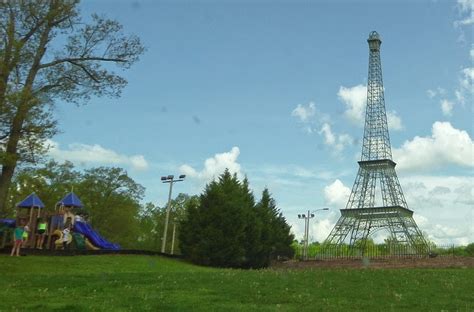 Kentucky Travels: The Eiffel Tower in Paris Tennessee