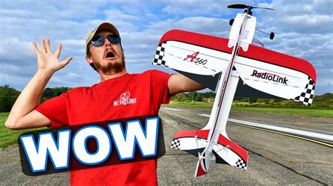 BEST Beginner RC Stunt Plane ANYONE Can Fly!! - RadioLink A560 - YouTube