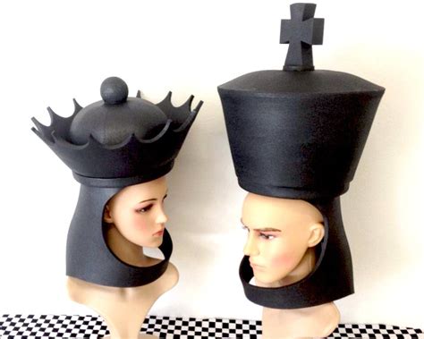 Human Chess Hats Adult Headpieces Men Women Dance Costume - Etsy UK