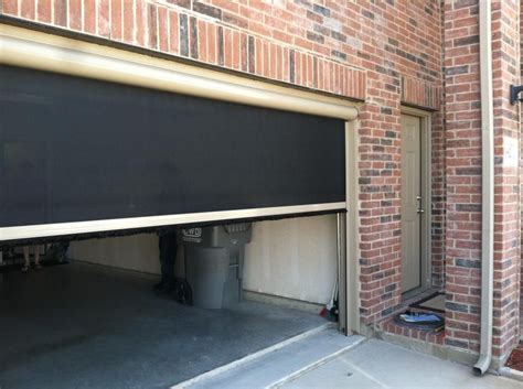 Motorized Screen Door | Screen door, Enclosing a garage, Garage screen door