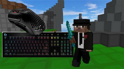 [Minecraft Skywars] Keyboard and Mouse Sounds - YouTube