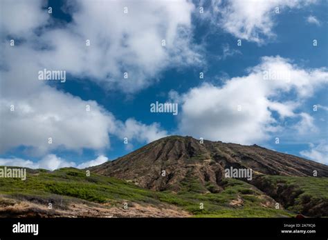 Koko Head Crater on Oahu Stock Photo - Alamy