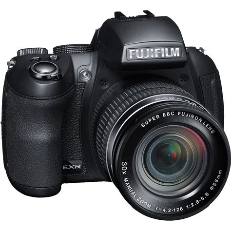 FUJIFILM FinePix HS30EXR Digital Camera (Black) 16229347 B&H