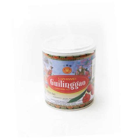 Confectionery and Snacks Three Coins Guilinggao Chinese Herbal Jelly Lizhiwei 250g | Taste of ...