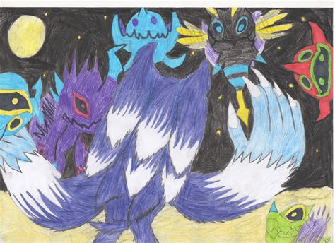 Werehog vs Dark Gaia Minions by Sonic199106 on DeviantArt