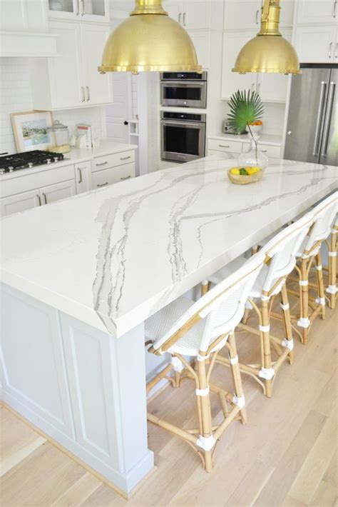 Pros and Cons of Picking White Quartz Countertops | Chrissy Marie Blog ...