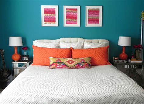 Spray Paint & Chardonnay | Bedroom orange, Living room orange, Modern bedroom furniture