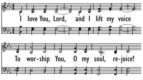 I LOVE YOU LORD | Digital Songs & Hymns