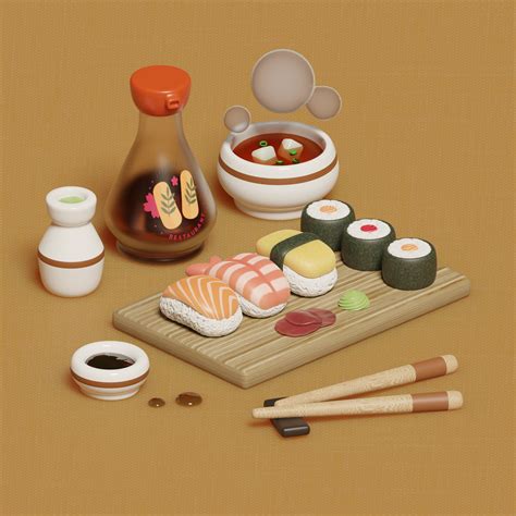 ArtStation - Sushi