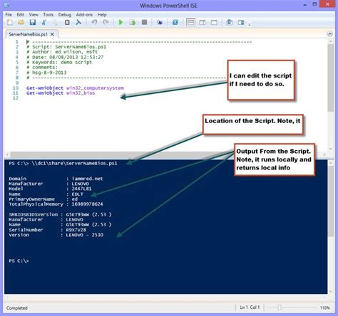 Running PowerShell Scripts from a Remote File Share | Script, File share, Remote