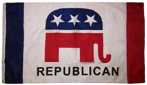 3x5 Republican New 150D Woven Poly Nylon Flag 5x3 Banner Grommets Heavy Duty - Walmart.com