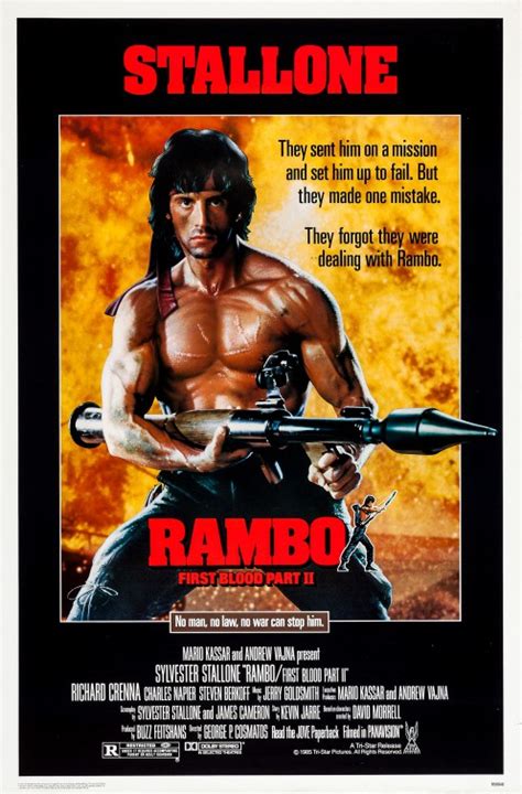 Rambo: First Blood Part II Movie Poster - IMP Awards