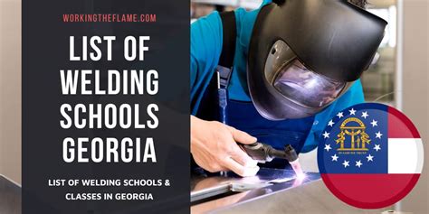 Welding Schools & Classes in Georgia 2024 [Updated] - Working the Flame