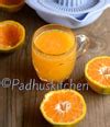 Orange Juice Recipe-How to make Orange Juice-Juice Recipes - Padhuskitchen
