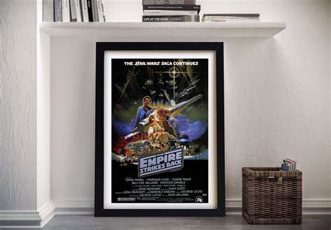 Empire Strikes Back Movie Poster Print | Home Cinema Wall Art