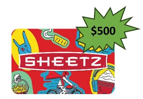 $500 Sheetz Gift Cards – Clear Spring Volunteer Fire Company