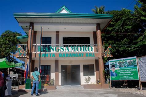 MILG inaugurates 2 more barangay halls in Maguindanao - BARMM Official Website