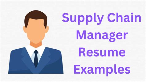2023 Supply Chain Manager Resume Examples - BuildFreeResume.com