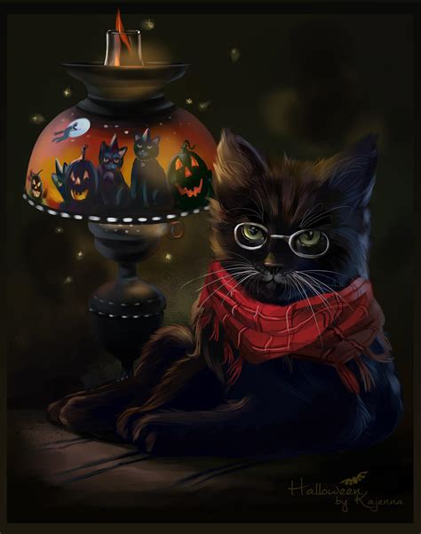 The midnight cat by Kajenna on DeviantArt