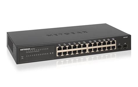 ATC Market - NETGEAR S350 Series 24-Port Gb Ethernet Smart Managed Pro Switch, 2 SFP Ports, GS324T