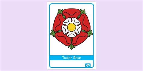 FREE! - Tudor Rose Poster | Display Poster | Twinkl - Twinkl