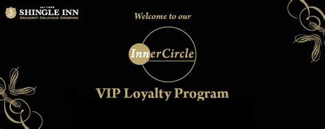 Join Shingle Inn's new VIP loyalty program, InnerCircle