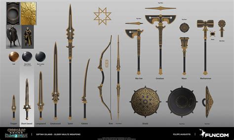 Conan Exiles | Elder Vaults Weapons Set