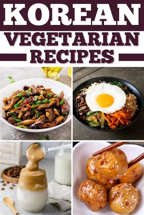 20 Easy Korean Vegetarian Recipes - Insanely Good